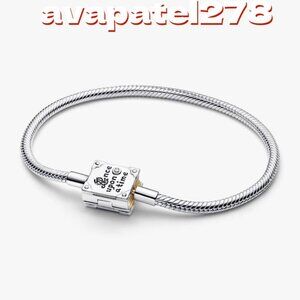 Pandora Disney Princess Storybook Lab-grown Diamond Snake Chain Bracelet